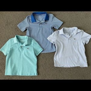3 Vineyard Vines polos. EUC